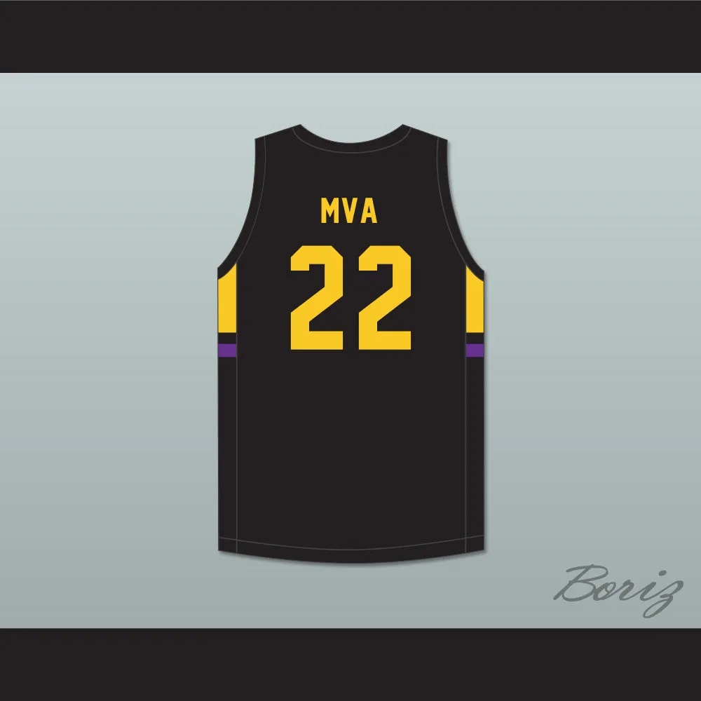 Caleb Houstan 22 Montverde Academy Eagles Black Basketball Jersey 1