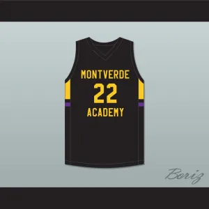 Caleb Houstan 22 Montverde Academy Eagles Black Basketball Jersey 1