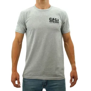 CALI Strong Scratch T-Shirt Grey Heather
