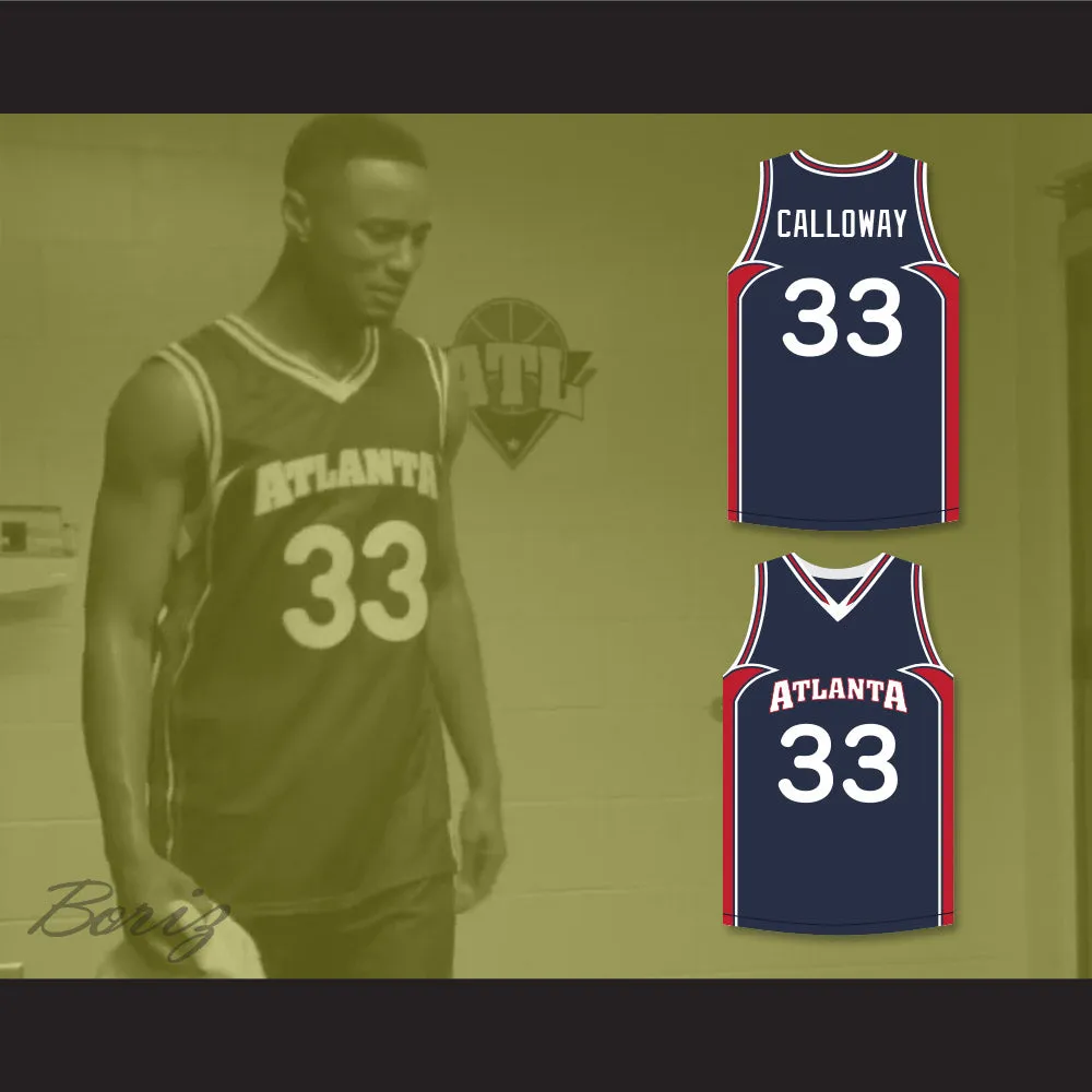 Cam Calloway 33 Atlanta Home Basketball Jersey Survivor's Remorse