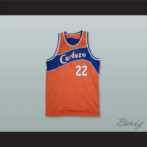 Cardozo Judges 22 Orange Rucker Park Basketball Jersey