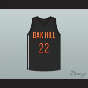 Carmelo Anthony 22 Oak Hill Academy Black Basketball Jersey