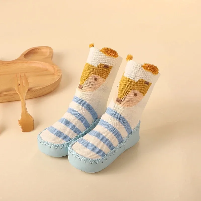 Cartoon Animal Floor Socks