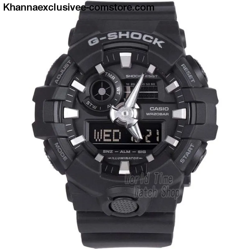 Casio G-SHOCK Men's Quartz Sports Cool Comfortable Resin Strap Waterproof g shock Wrist Watch