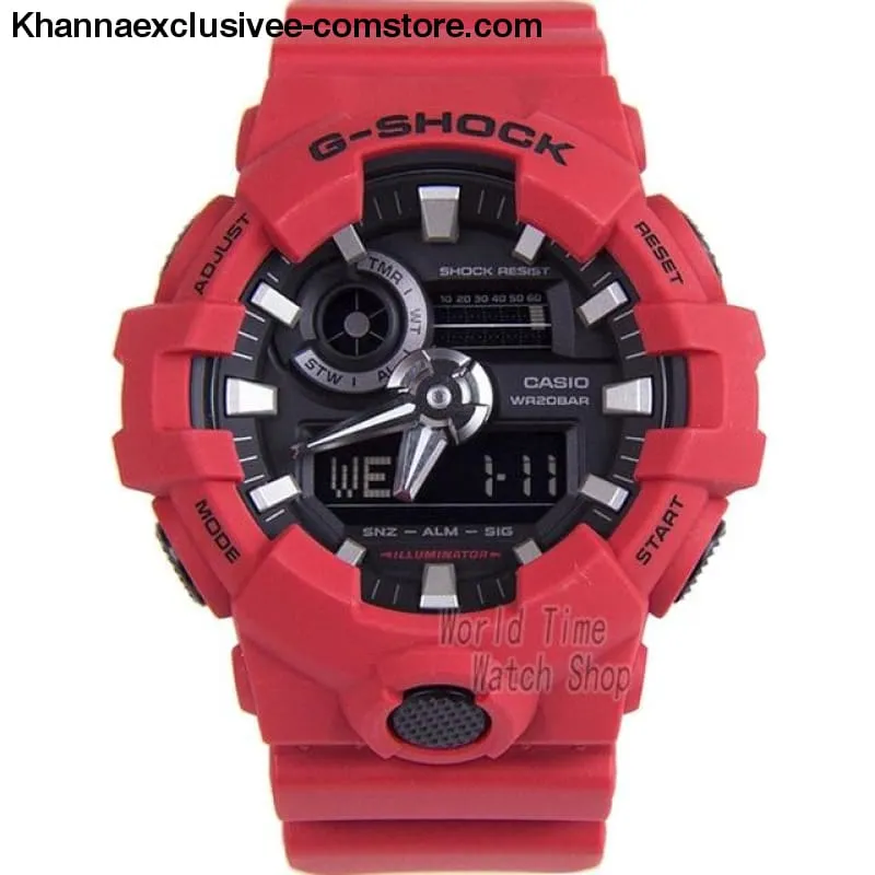 Casio G-SHOCK Men's Quartz Sports Cool Comfortable Resin Strap Waterproof g shock Wrist Watch