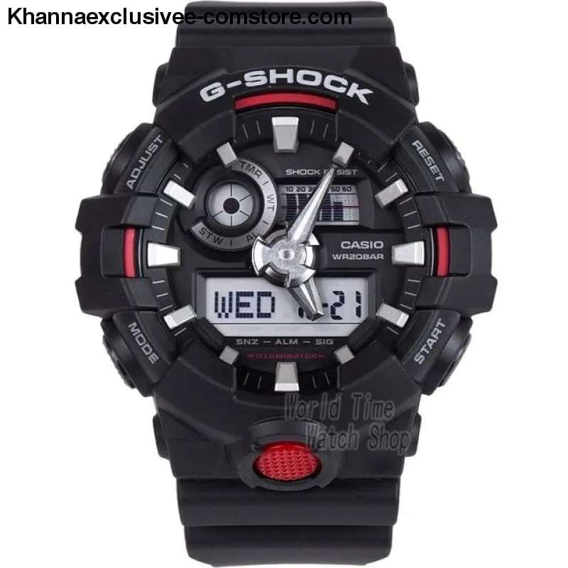 Casio G-SHOCK Men's Quartz Sports Cool Comfortable Resin Strap Waterproof g shock Wrist Watch