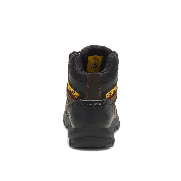 Caterpillar RESORPTION WP CT ASTM F2413-18 P90977 Waterproof Composite Toe Seal Brown Work Boot