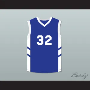 Charles Smith 32 Blue Basketball Jersey Dennis Rodman's Big Bang in PyongYang