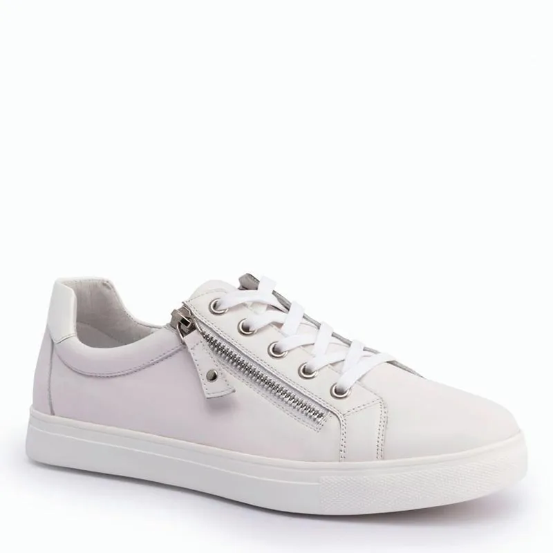 CHARLIE XW - WHITE LEATHER