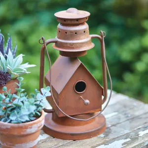 Charming Farmhouse Lantern Birdhouse