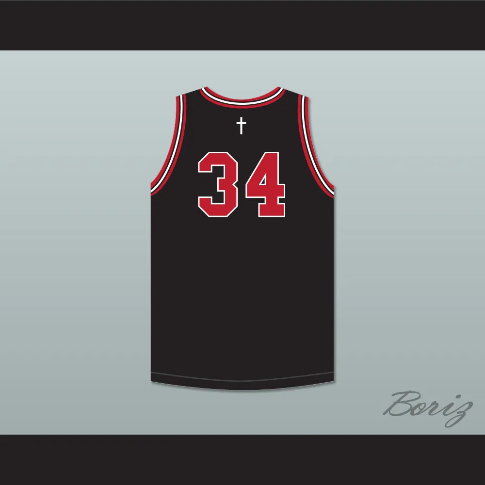 Chet Holmgren 34 Minnehaha Academy Redhawks Black Basketball Jersey 1