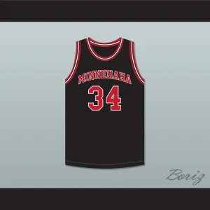 Chet Holmgren 34 Minnehaha Academy Redhawks Black Basketball Jersey 1