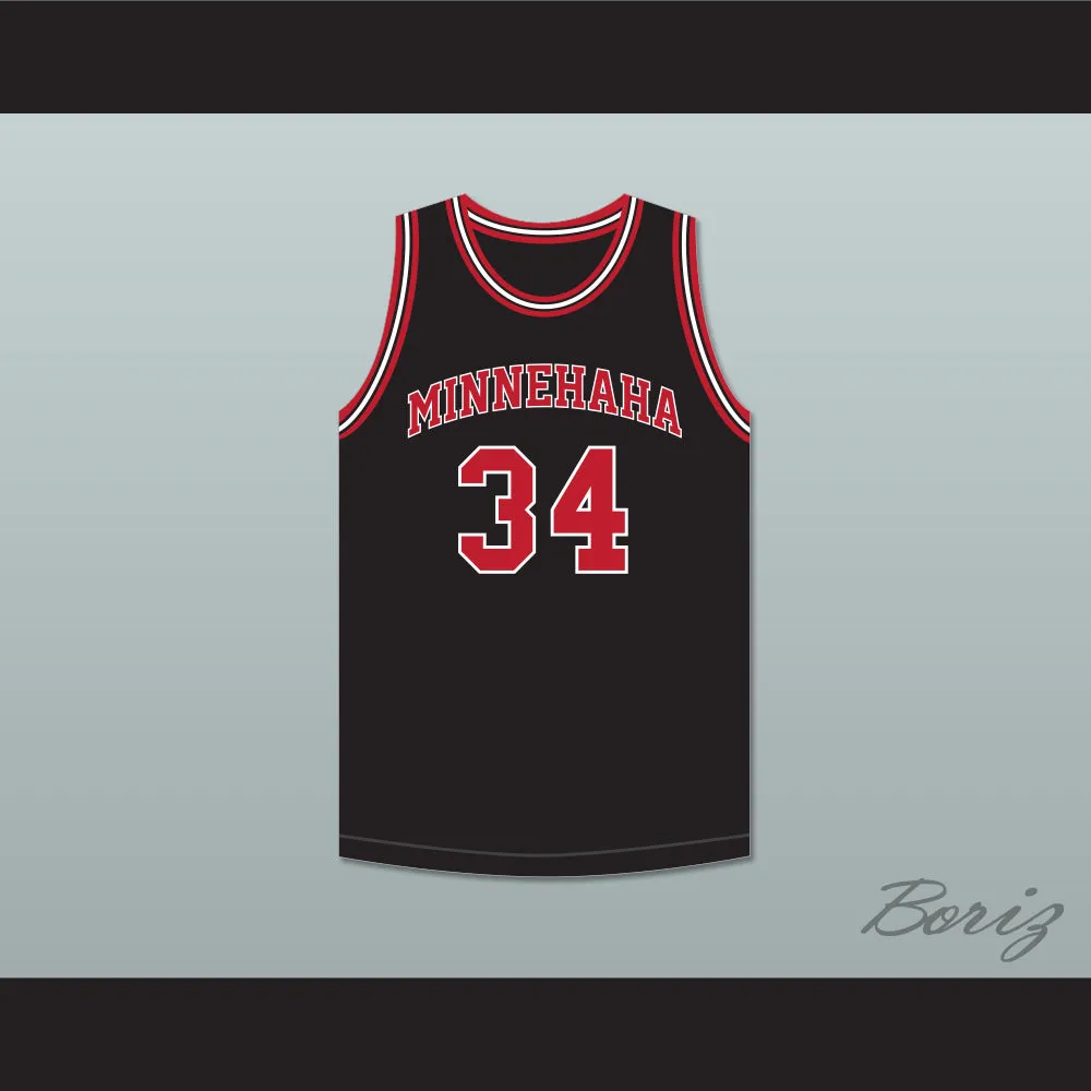 Chet Holmgren 34 Minnehaha Academy Redhawks Black Basketball Jersey 1