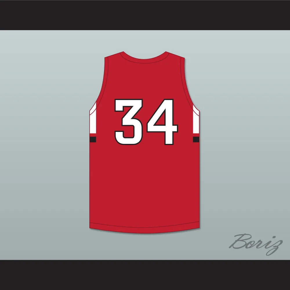 Chet Holmgren 34 Minnehaha Academy Redhawks Red Basketball Jersey 1