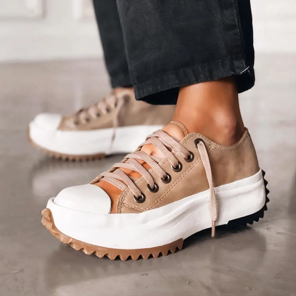 Chiara™ | Comfortable Sneaker with Thick Heel