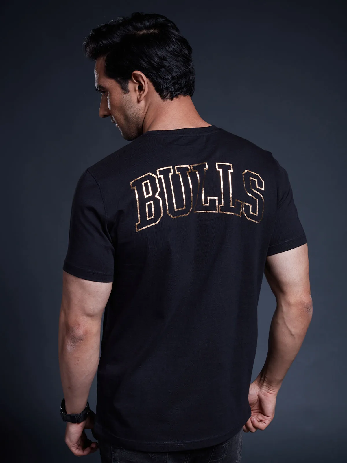 Chicago Bulls Gold Foil T-shirt