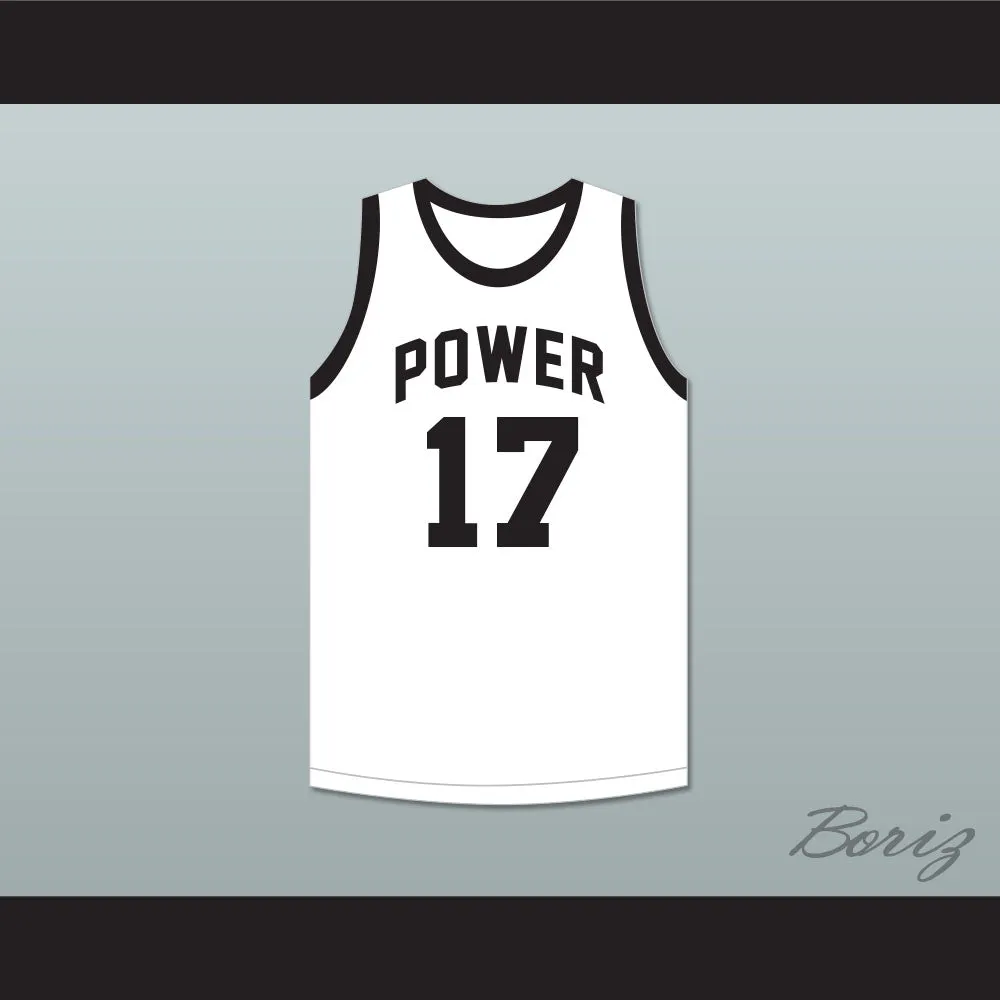 Chris Mullin 17 Power Memorial Academy White Basketball Jersey