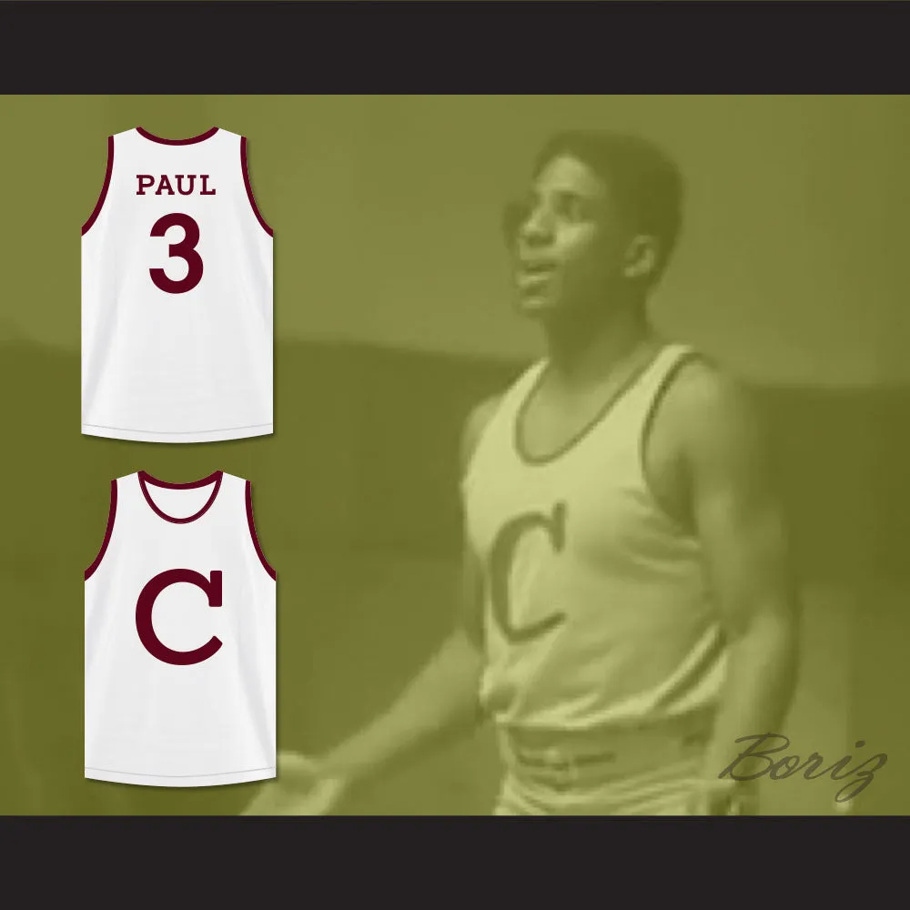 Chris Paul 3 Clifford & Sons White Basketball Jersey