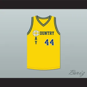 Chris Webber 44 Detroit Country Day School Yellowjackets Yellow Basketball Jersey