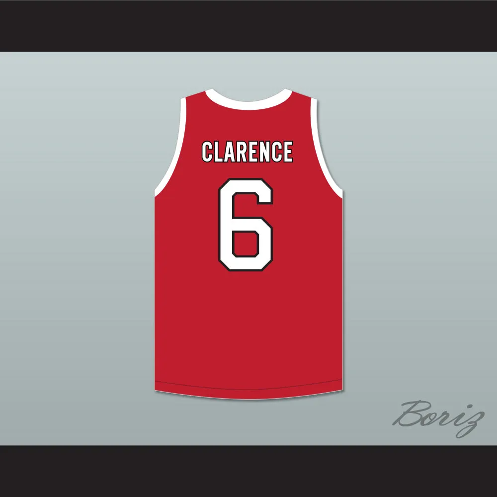 Clarence 6 ACE Family Charity Red Basketball Jersey