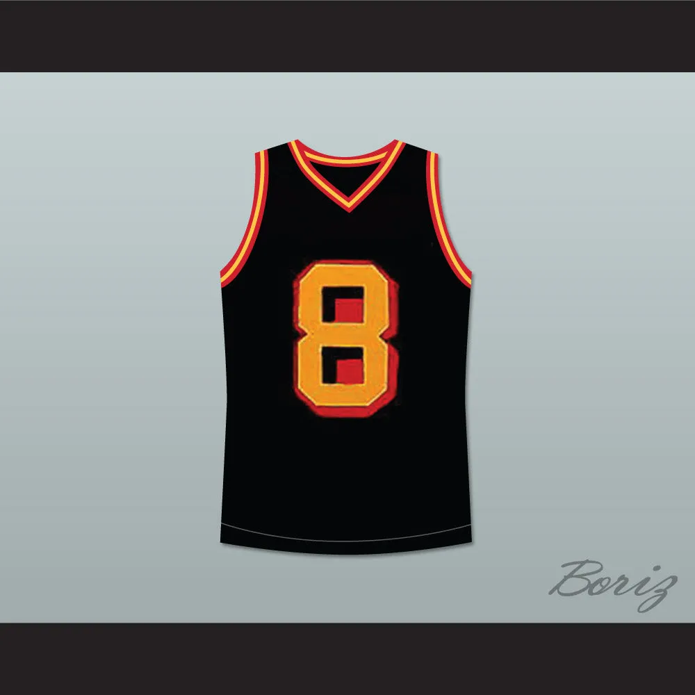 Clark Kent 8 Smallville Black Basketball Jersey