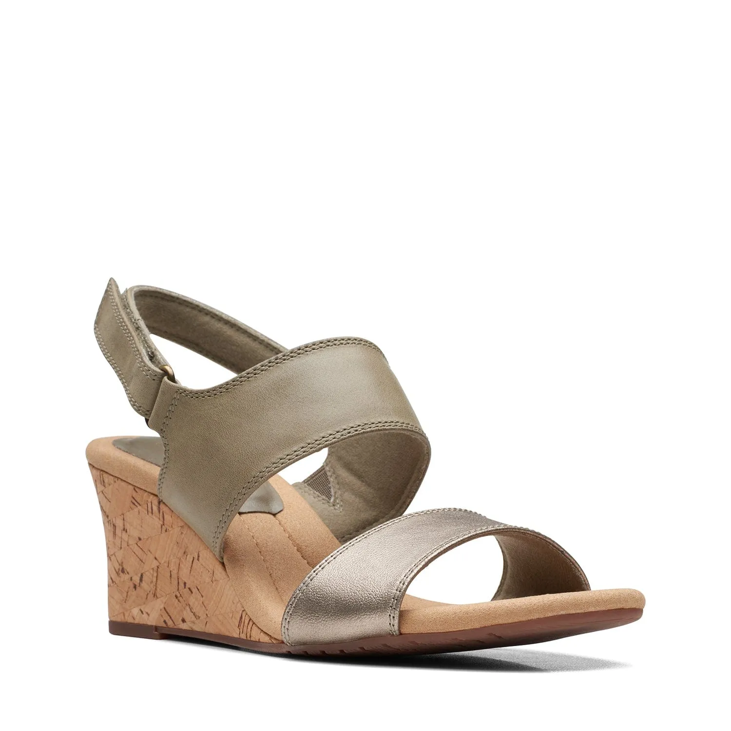 Clarks Kyarra Faye Sandals (Wide Fit)