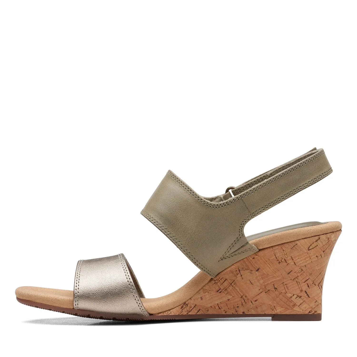 Clarks Kyarra Faye Sandals (Wide Fit)
