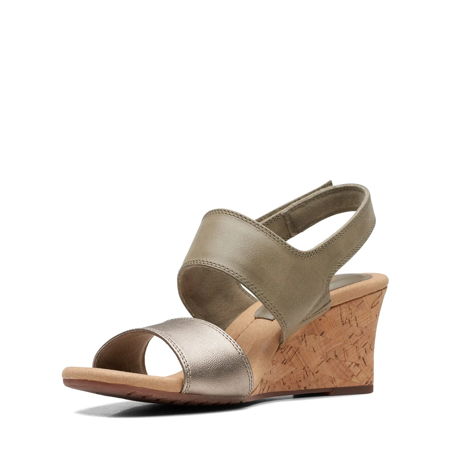 Clarks Kyarra Faye Sandals (Wide Fit)