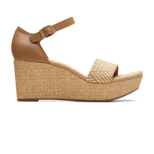 Clarks Rose Ease Sandals (Wide Fit)