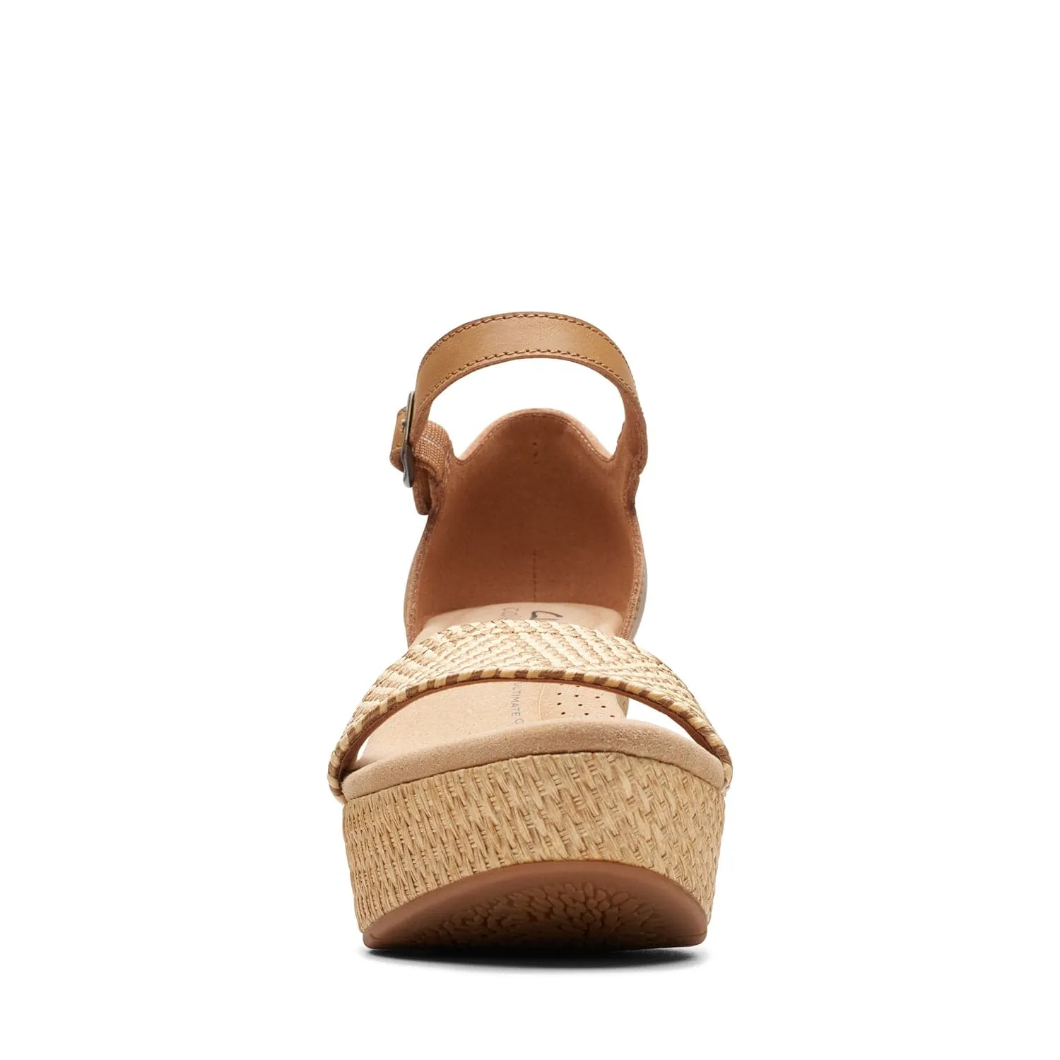 Clarks Rose Ease Sandals (Wide Fit)
