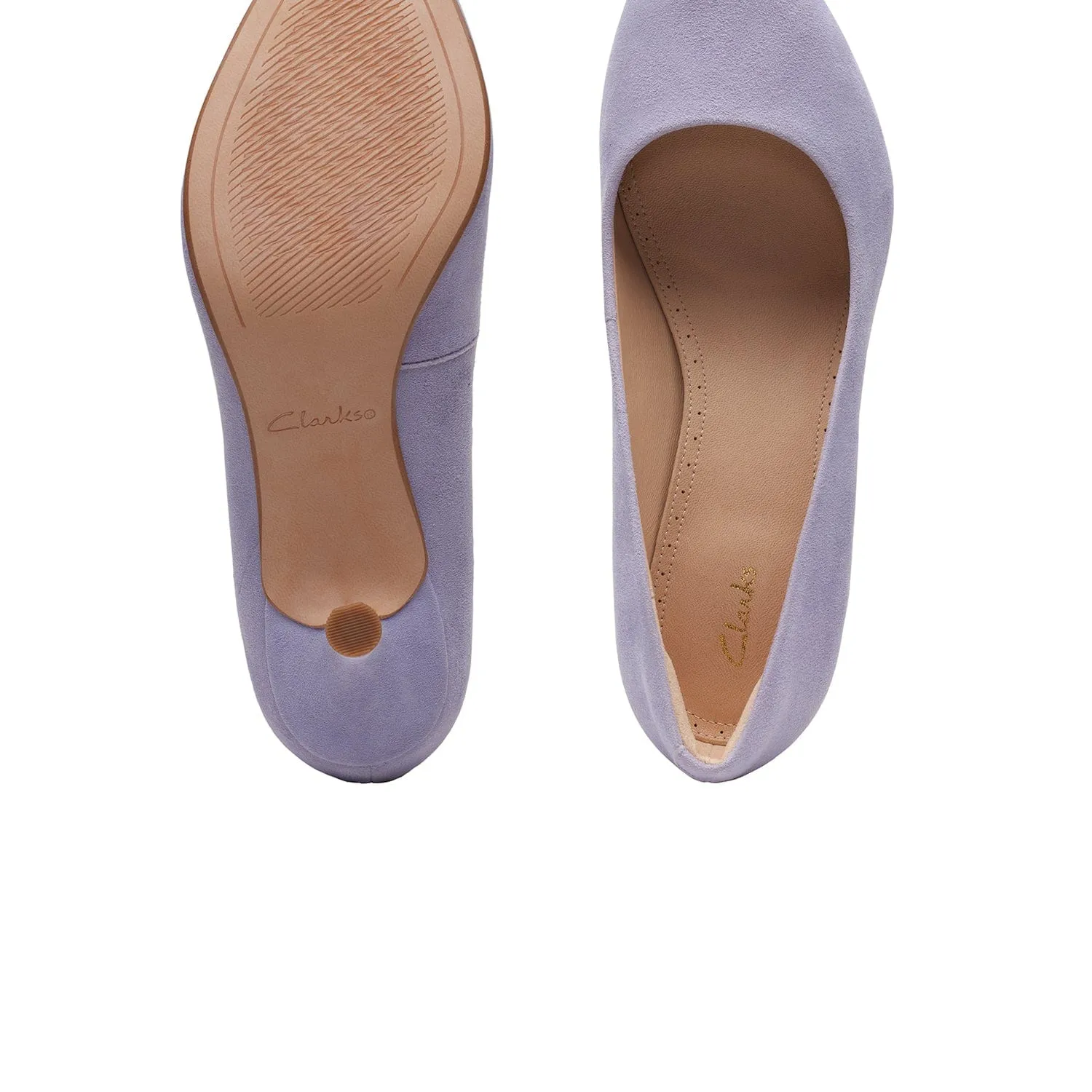 Clarks Violet55 Rae Shoes (Wide Fit)