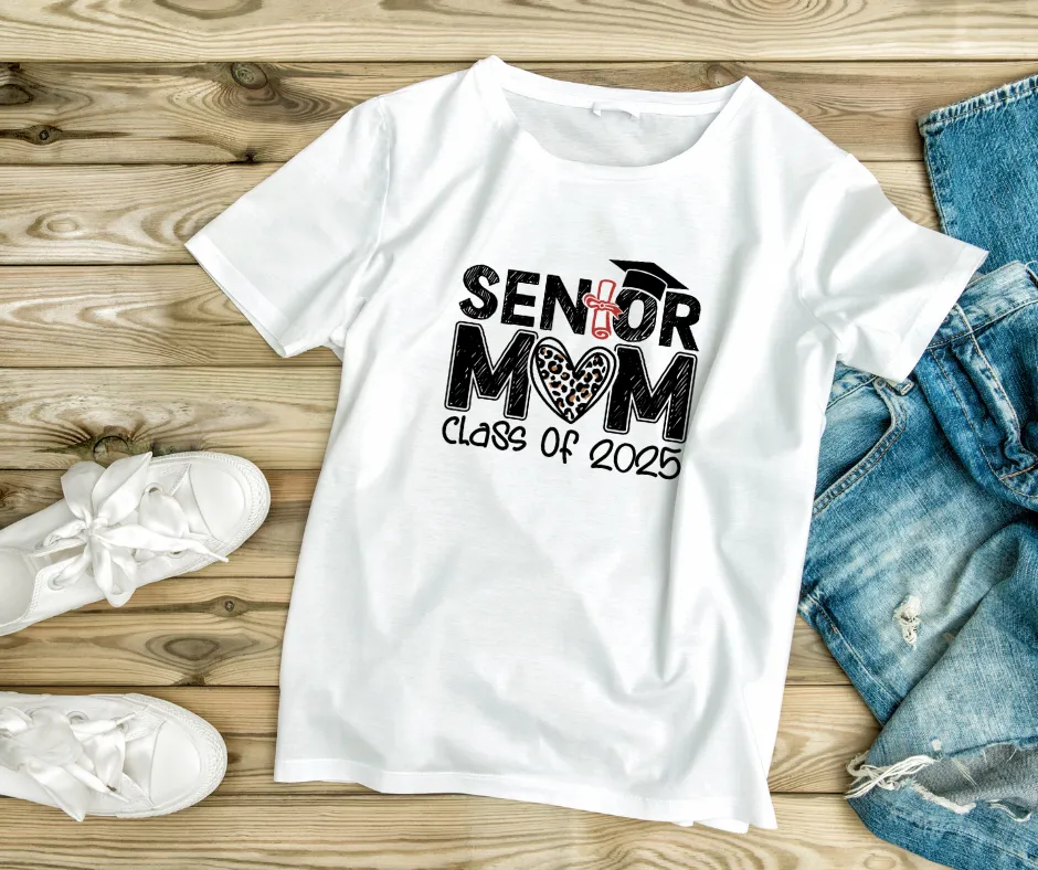 Class Of 2025 Senior Mom T-Shirt