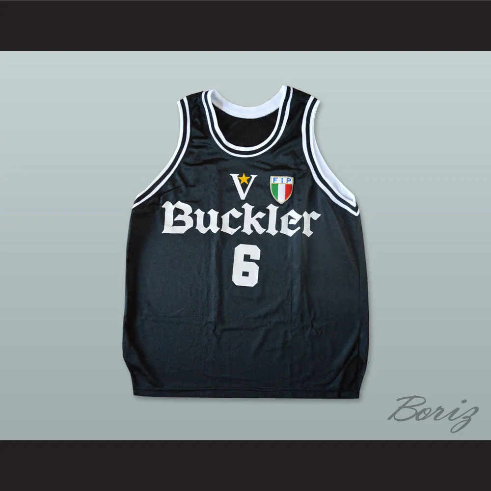 Claudio Coldebella 6 Virtus Bolonia Basketball Jersey