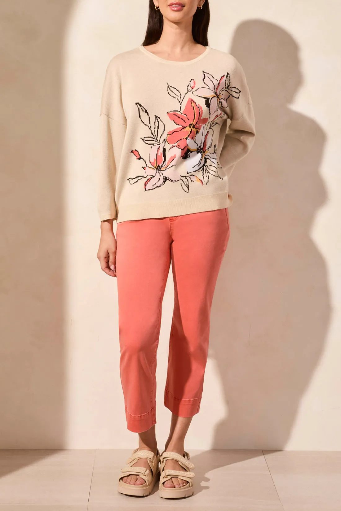 Cleo Floral Sweater