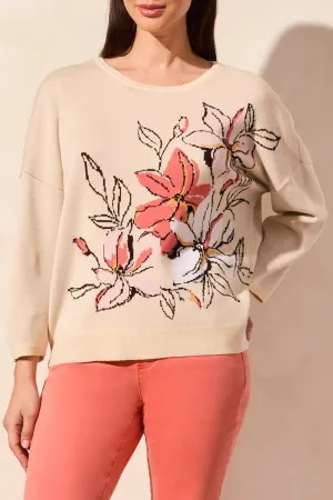 Cleo Floral Sweater