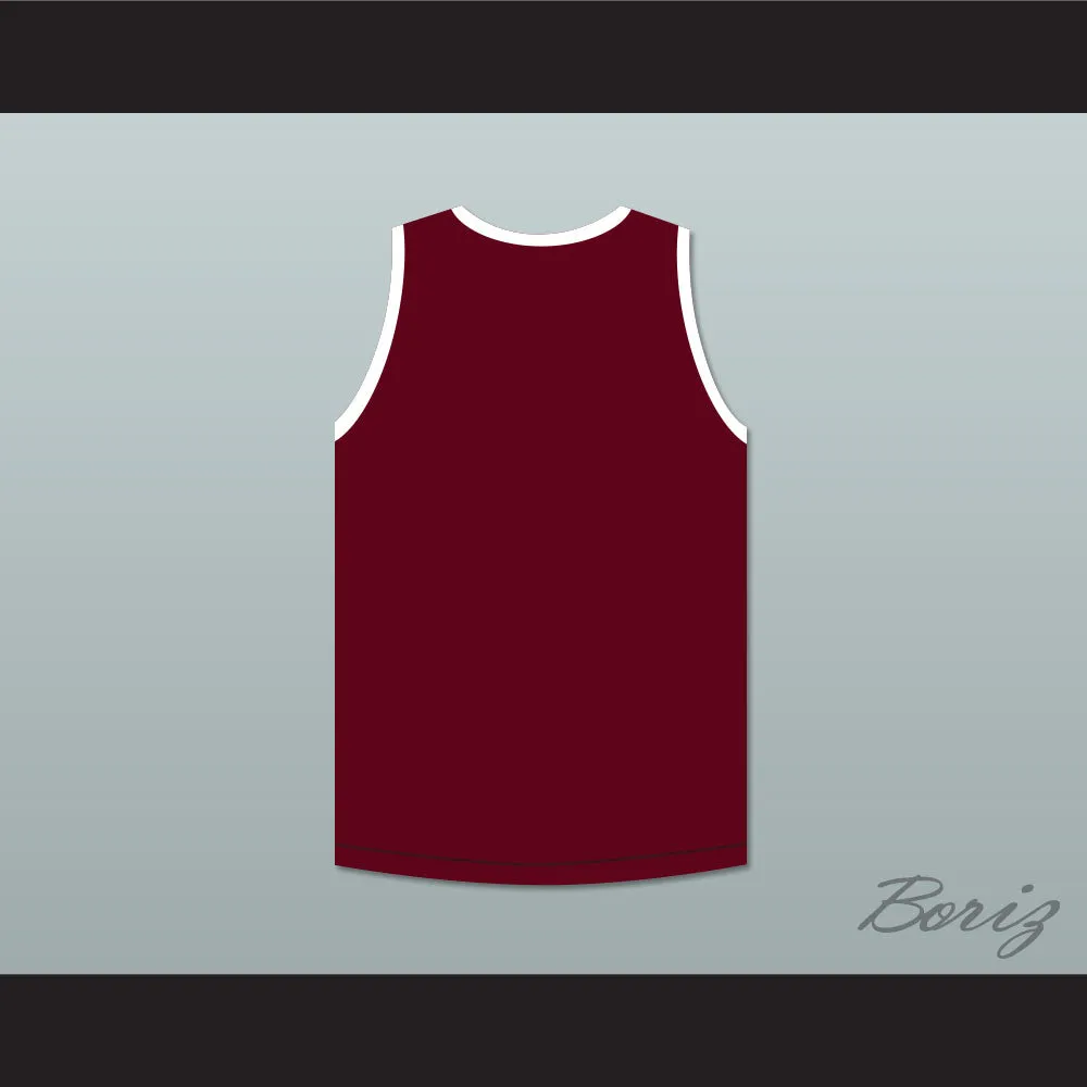 Clifford & Sons Maroon Basketball Jersey