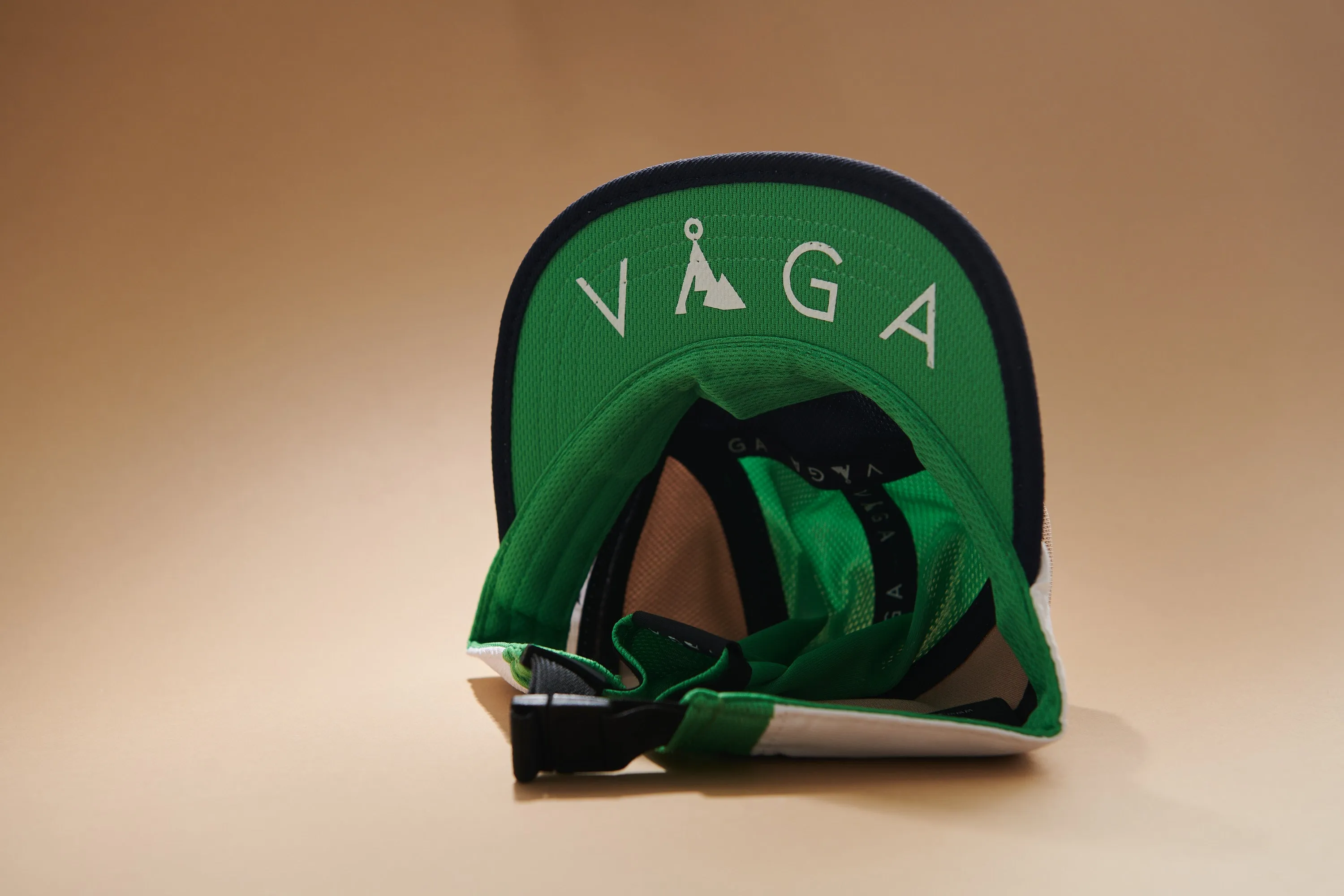 Club Cap - Camel, Green & Blue