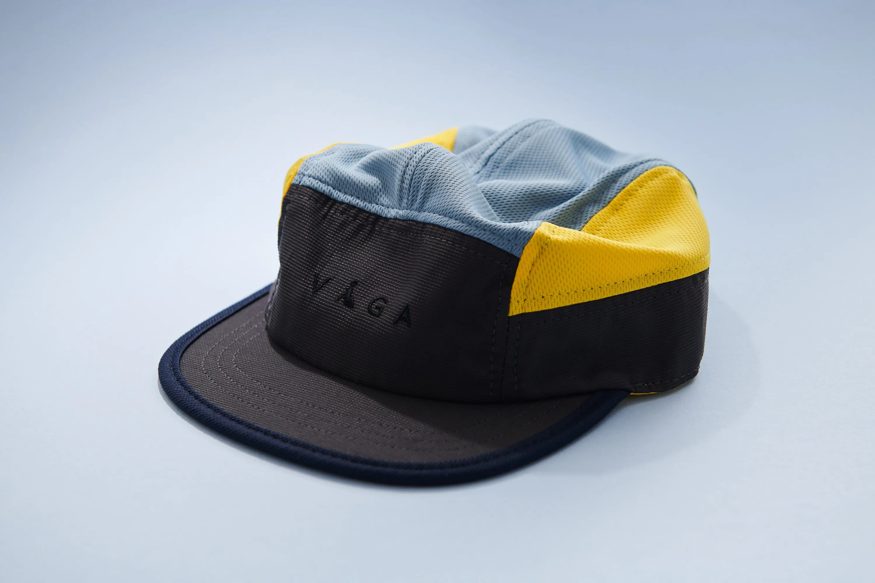 Club Cap - Grey, Yellow & Blue