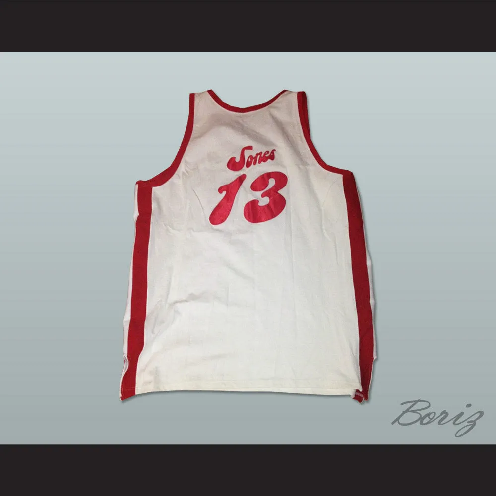 Collis Jones 13 Mephis Sounds White Basketball Jersey