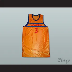 Colombia 3 Basketball Jersey