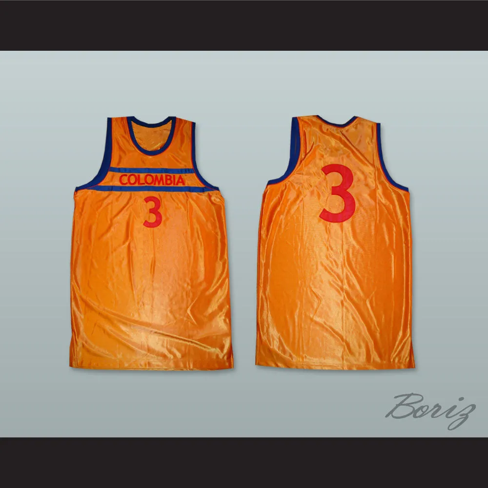 Colombia 3 Basketball Jersey