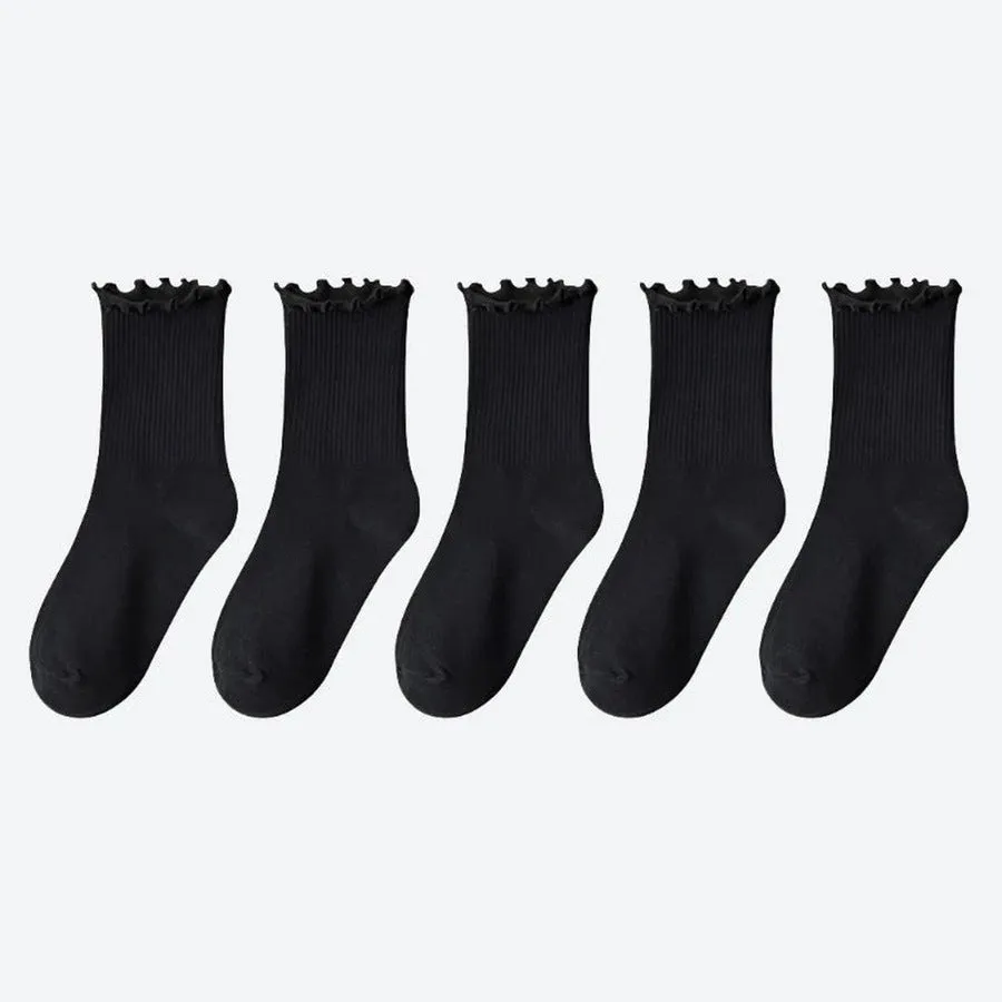 Comfortable Breathable Cotton Crew Socks