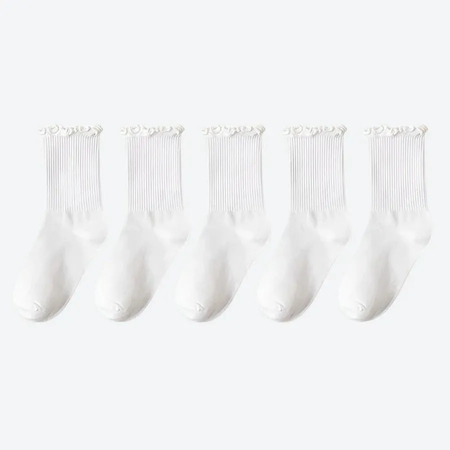 Comfortable Breathable Cotton Crew Socks