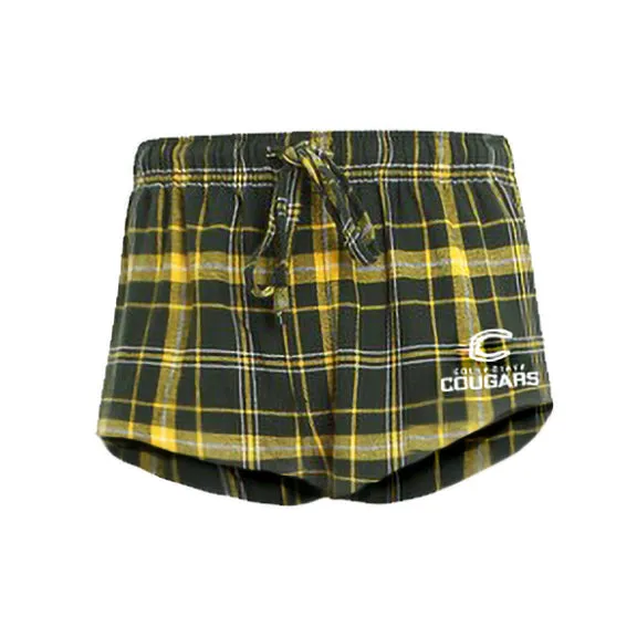 Concept Sport Ladies Flannel PJ Shorts