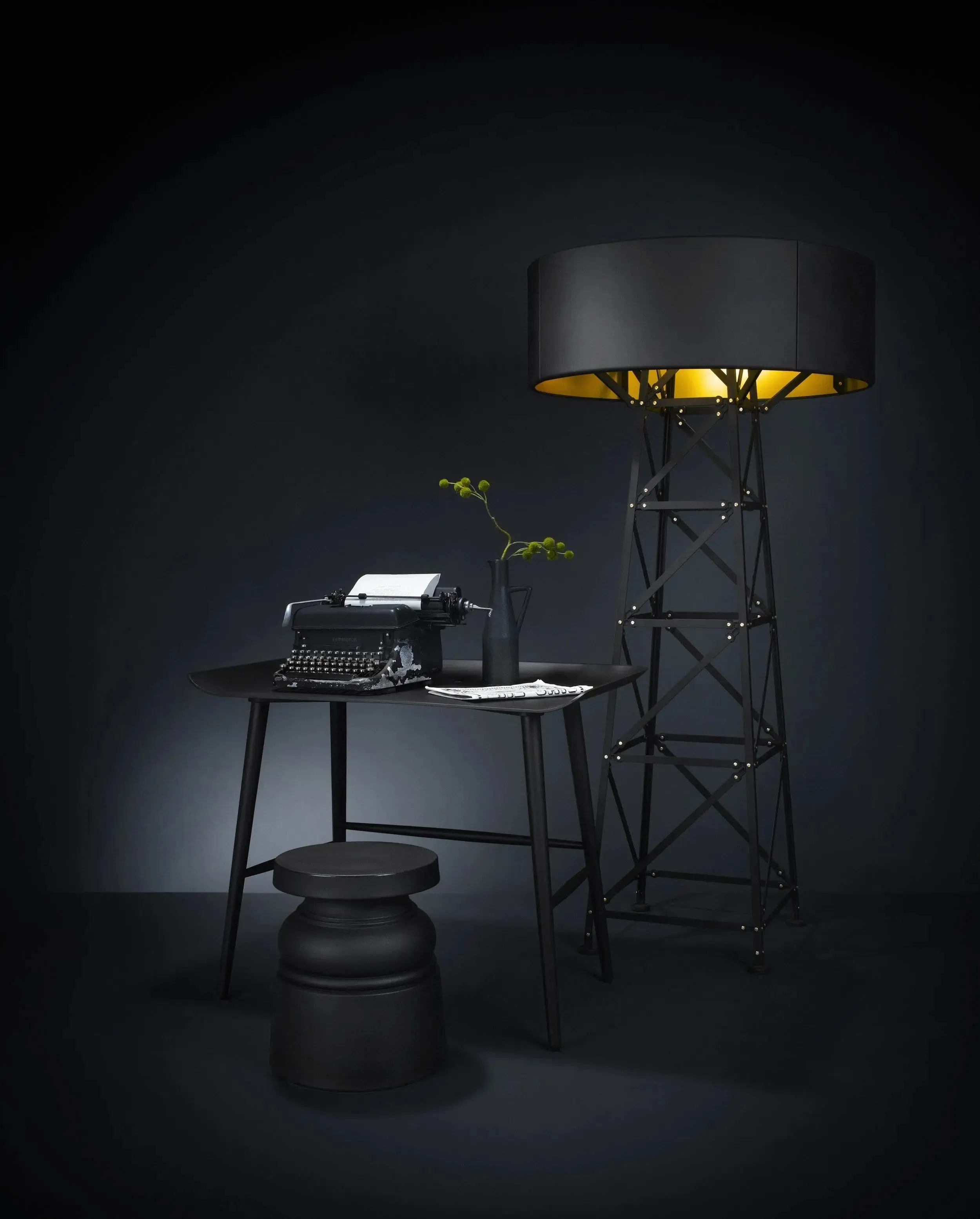 Container - Stool, New Antiques