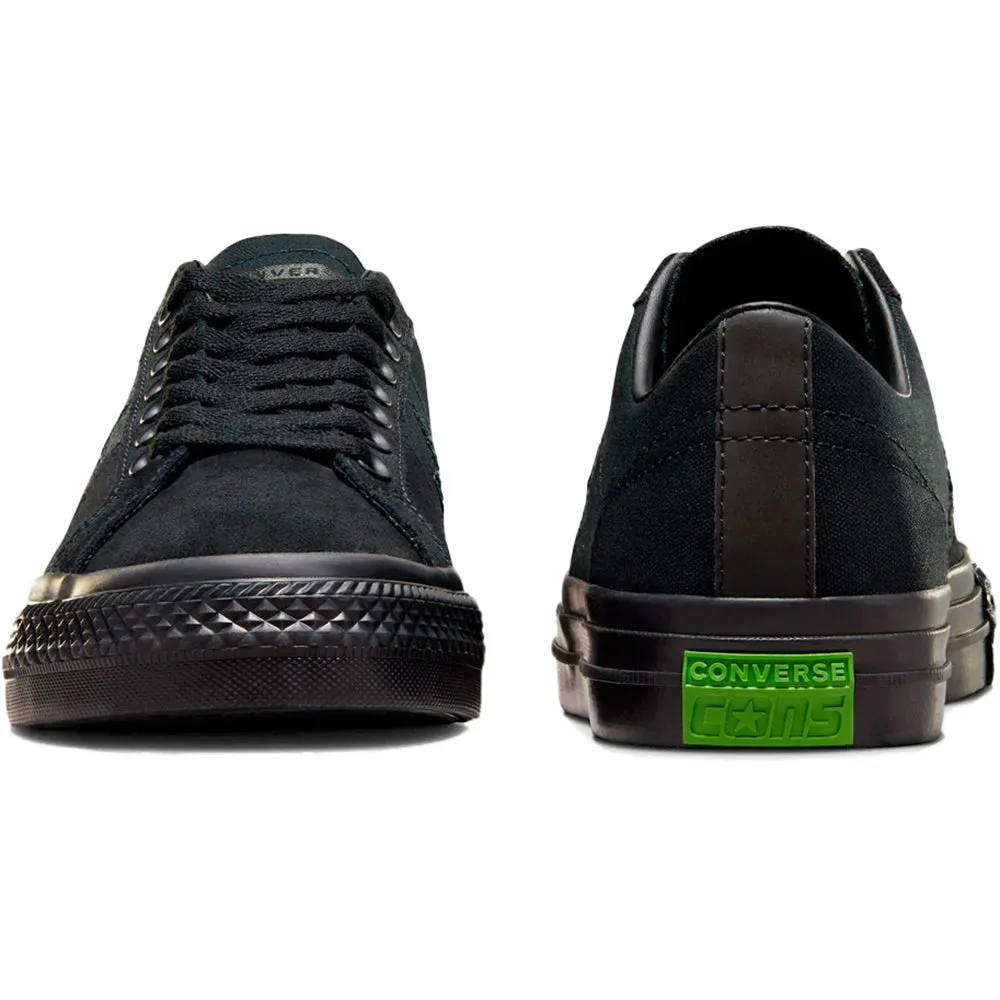 Converse CONS One Star Pro Ox Sean Greene Shoes Black/Black/Sap Green