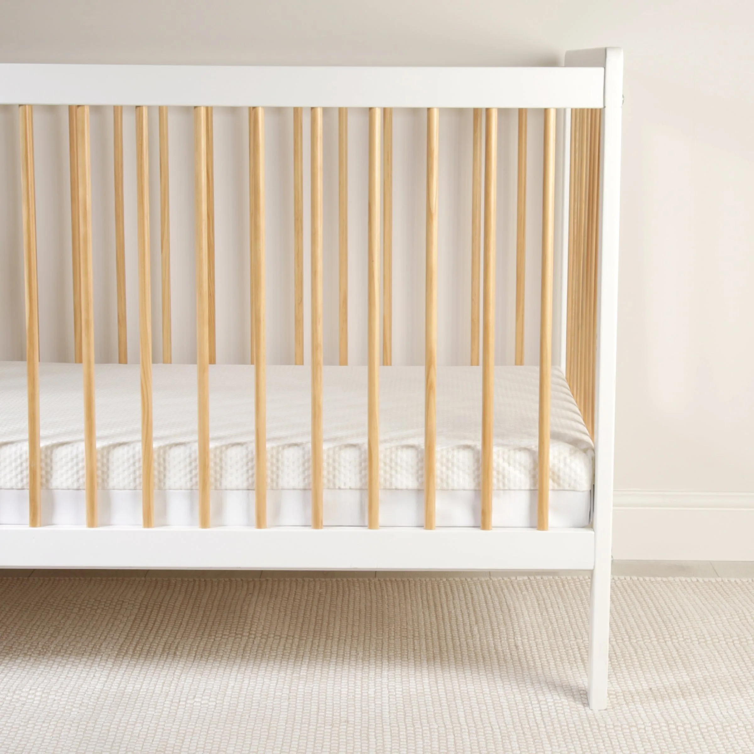 CuddleCo Signature Hypo-Allergenic Bamboo Pocket Sprung Cot Mattress 120 x 60cm
