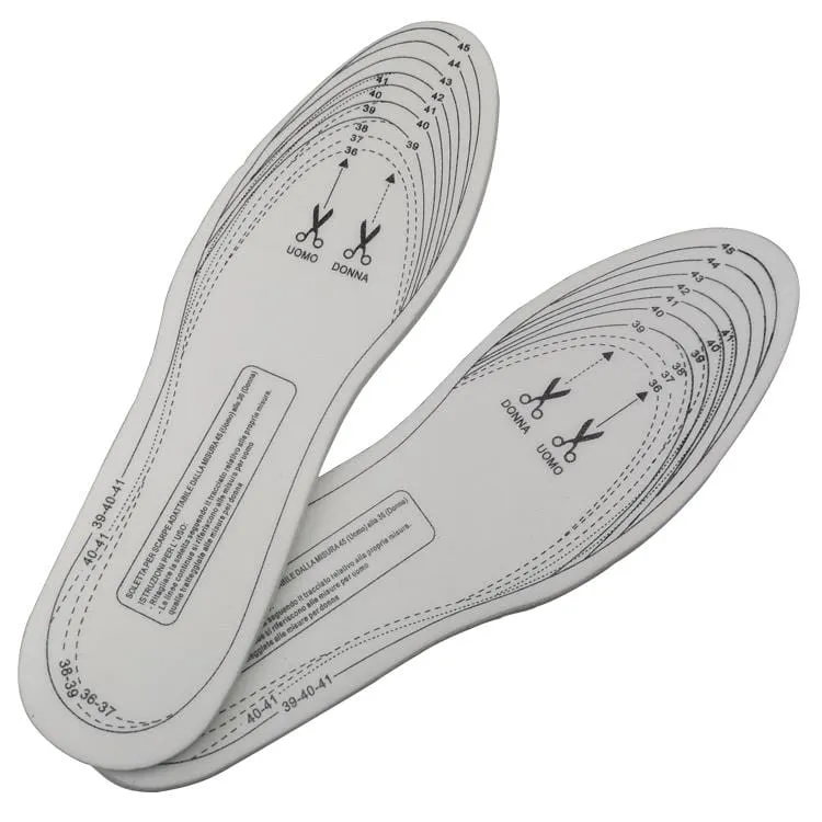 Cut-to-Fit Badminton Sports Shoe Insoles - UK4-12