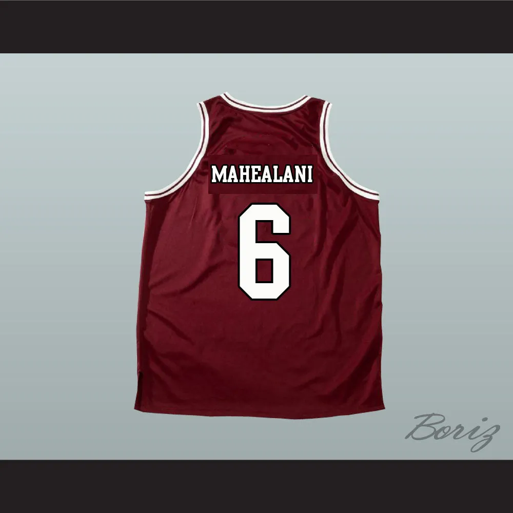 Danny Mahealani 6 Beacon Hills Basketball Jersey Teen Wolf