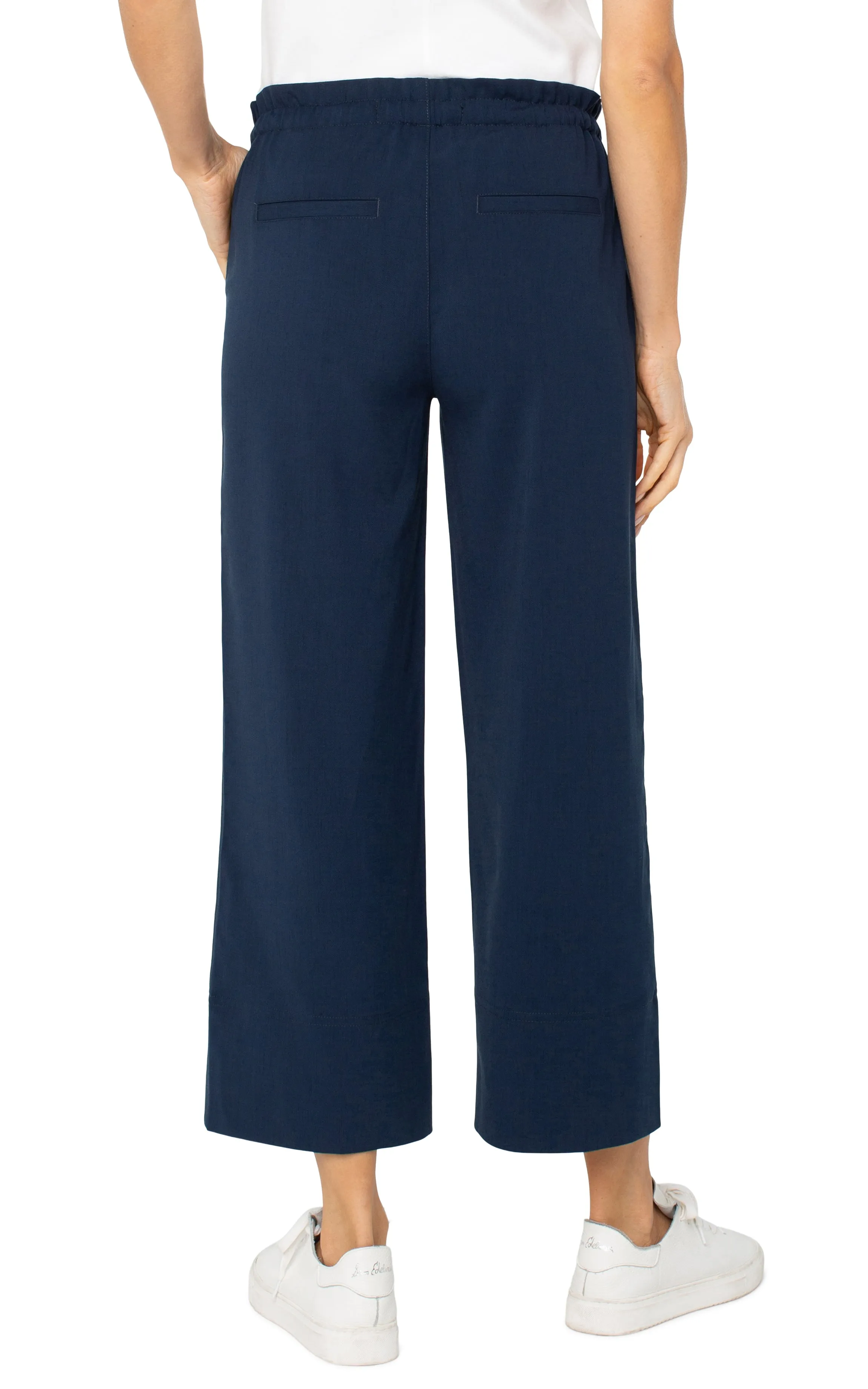 Dark Navy Pull On Pant